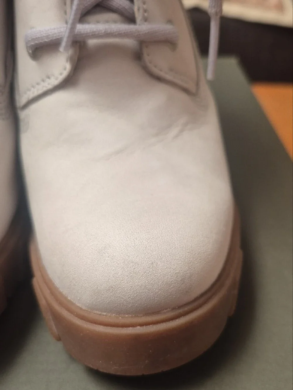 Timberland Light Gray Lace-Up Ankle Boot LANA POINT